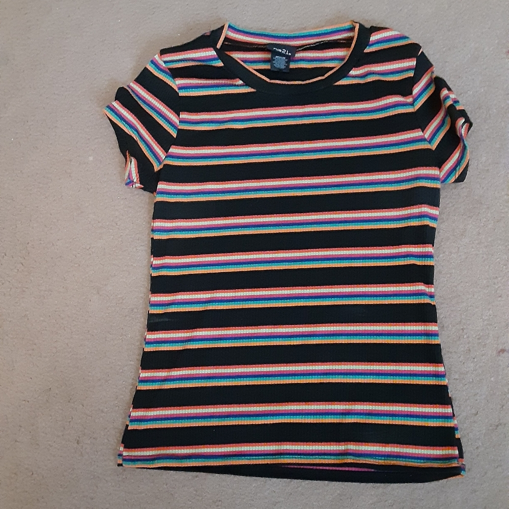 Rue21 striped T
